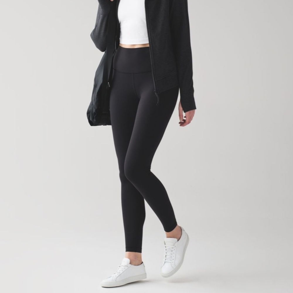 Lululemon Wunder Under Black High-Rise Leggings Size 6